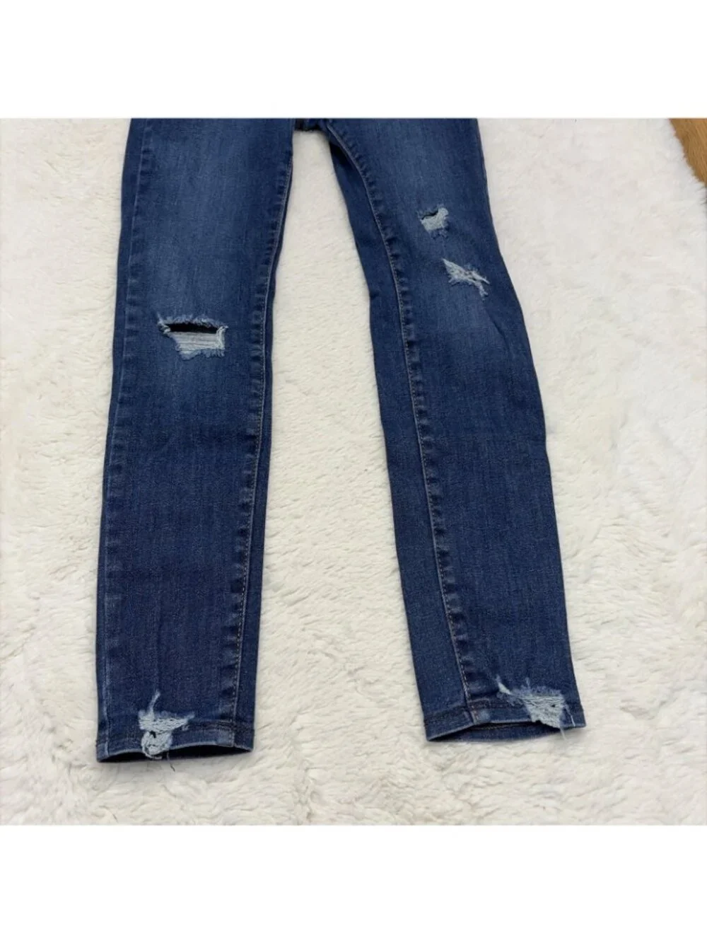 Old Navy 360 Stretch Ballerina Jeggings Distressed 12 Stretch